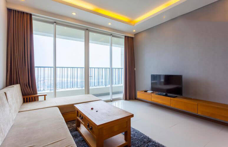 Large view balcony Thao Dien Pearl 2bedrooms ID  1083