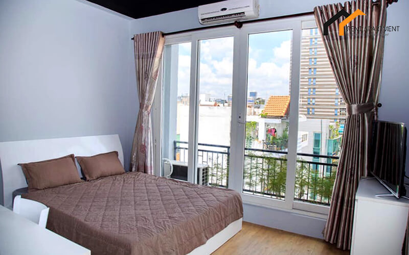 bedroom serviced apartment 1303