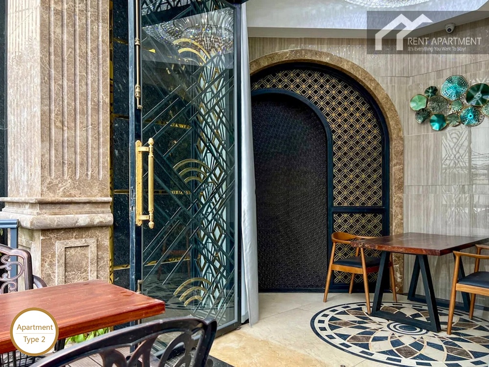 La Rosa 1-Bed spacious covered terrace patio with tiled flooring and outdoor furniture
