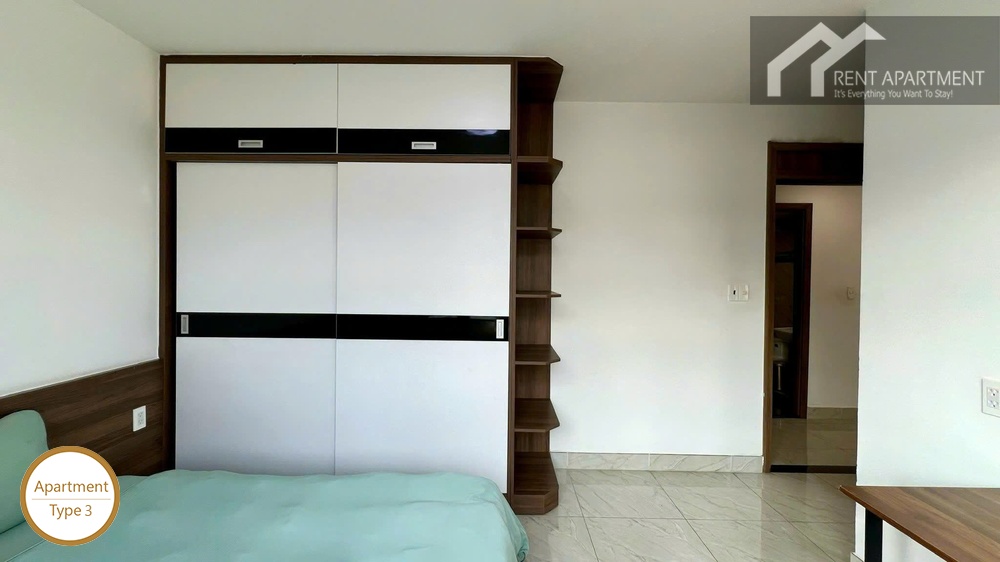 La Rosa 2-Bed master bedroom with built in sliding wardrobe and en-suite access