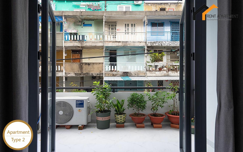 flat dining room balcony deposit