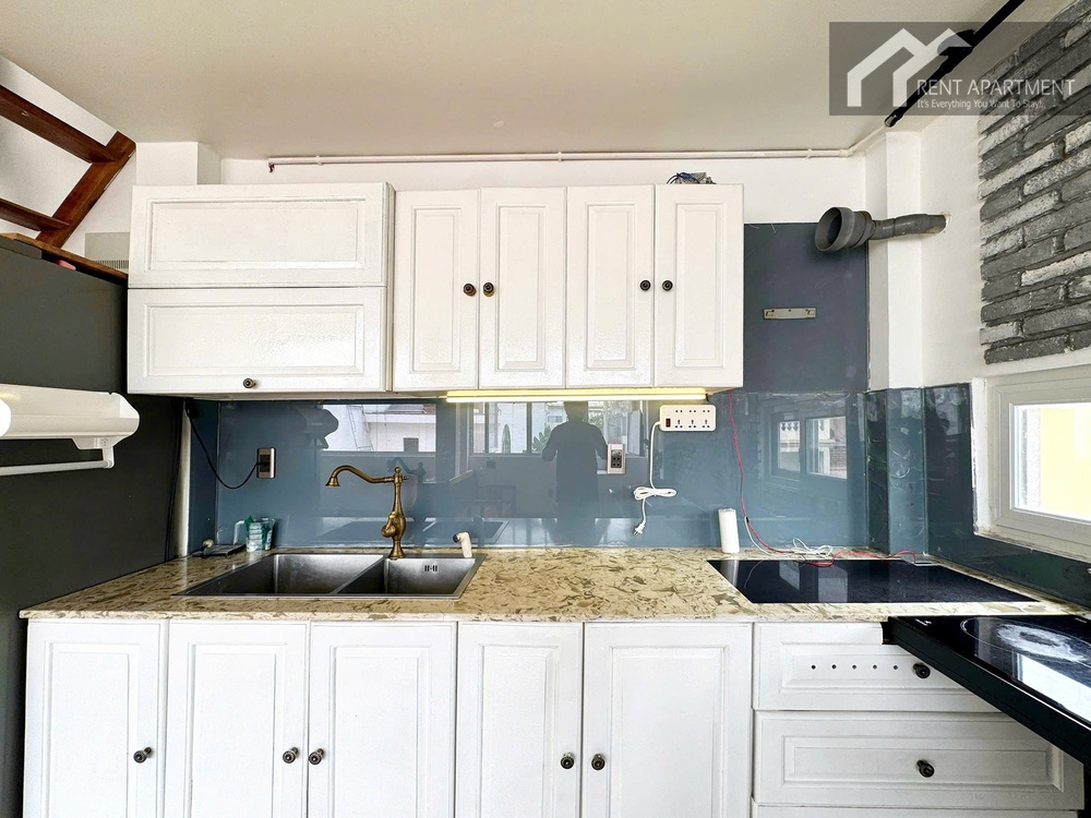 ID 2221 kitchen with white cabinets marble countertop and double sink