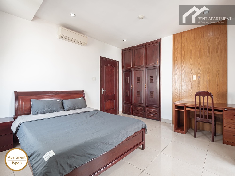 ID 2222 3br second bedroom with double bed work desk and wardrobe