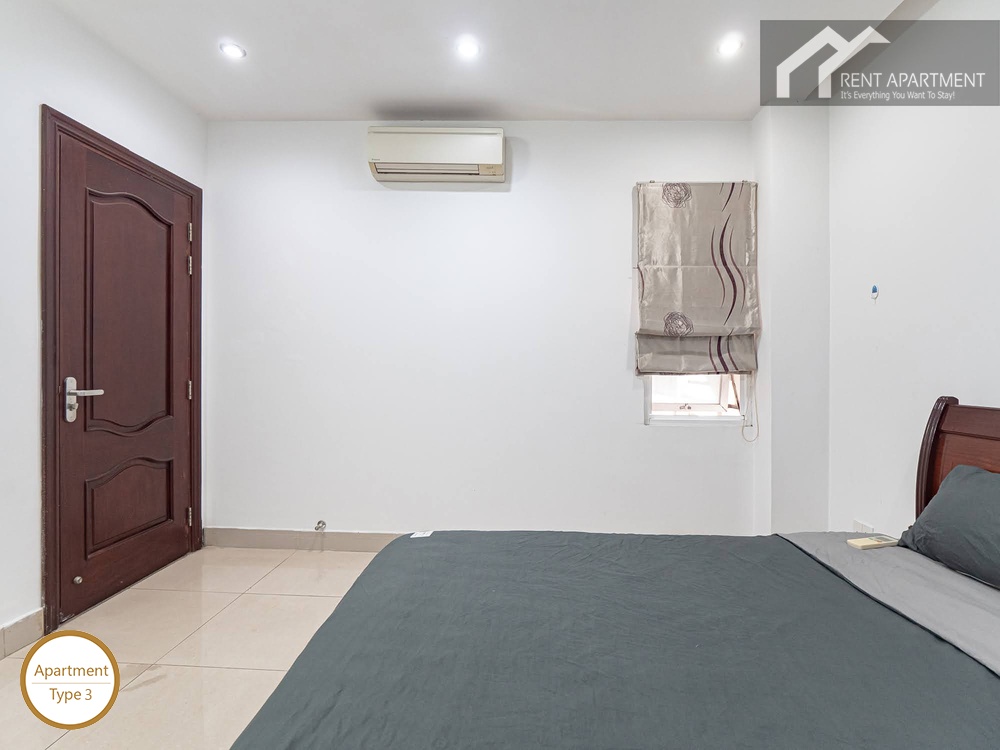ID 2222 3br third bedroom with double bed air conditioner and window