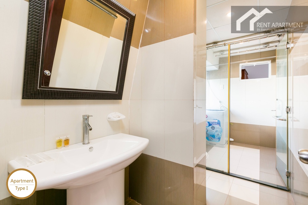 ID 2222 modern bathroom with vanity mirror and glass shower