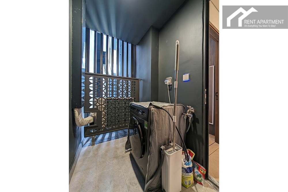 ID 2225 laundry balcony with washing machine and utility area