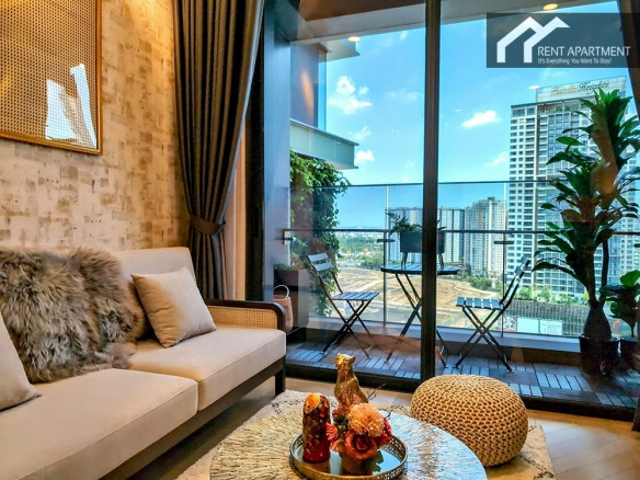 ID 2225 living area looking out to the balcony with city view