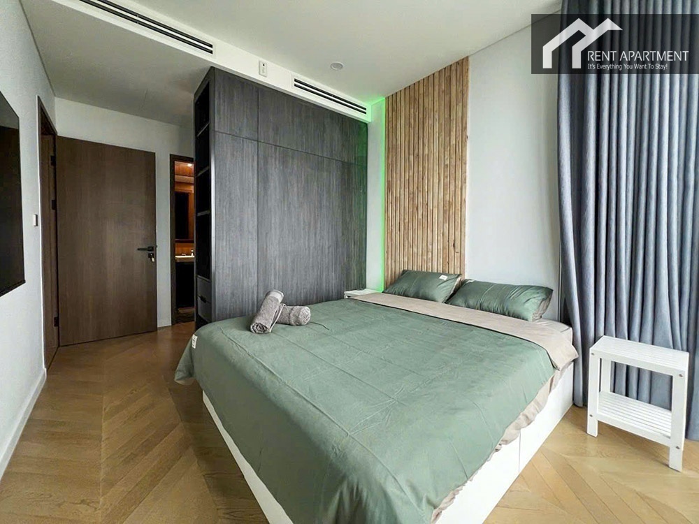 ID 2228 master bedroom bed layout and wardrobe