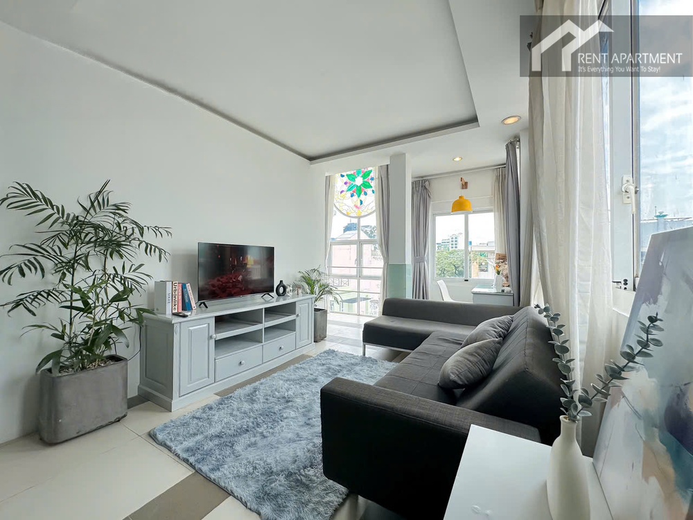 ID 2231 living room view with tv unit sofa and window nook