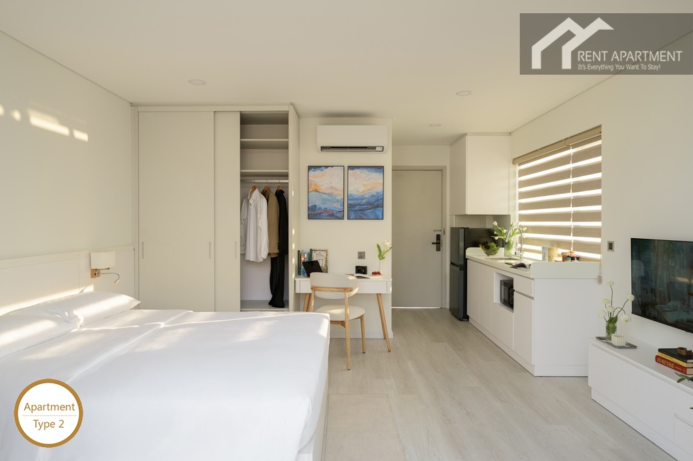 ID 2235 studio open plan layout with kitchenette