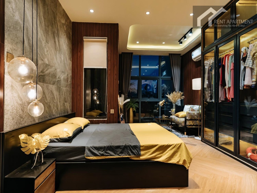 ID 2237 Furniture is all finished by oak wood, Haffele's wardrobe and Edenki's electric system