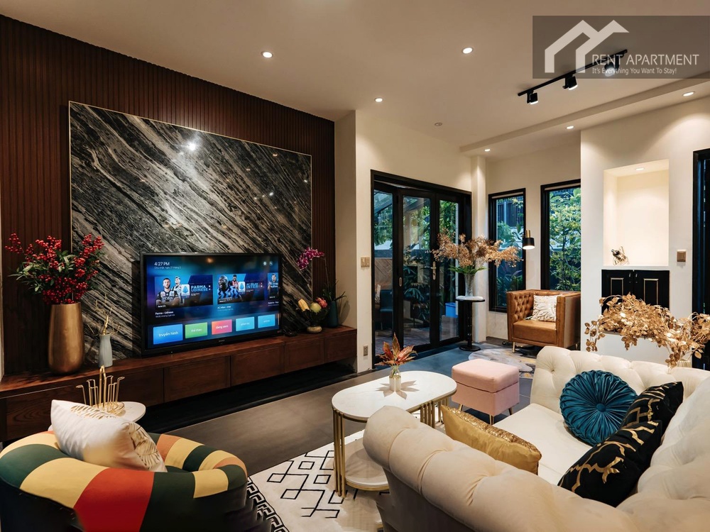 ID 2237 The living room outstanding with luxury furniture and sophisticate wooden floor & walls