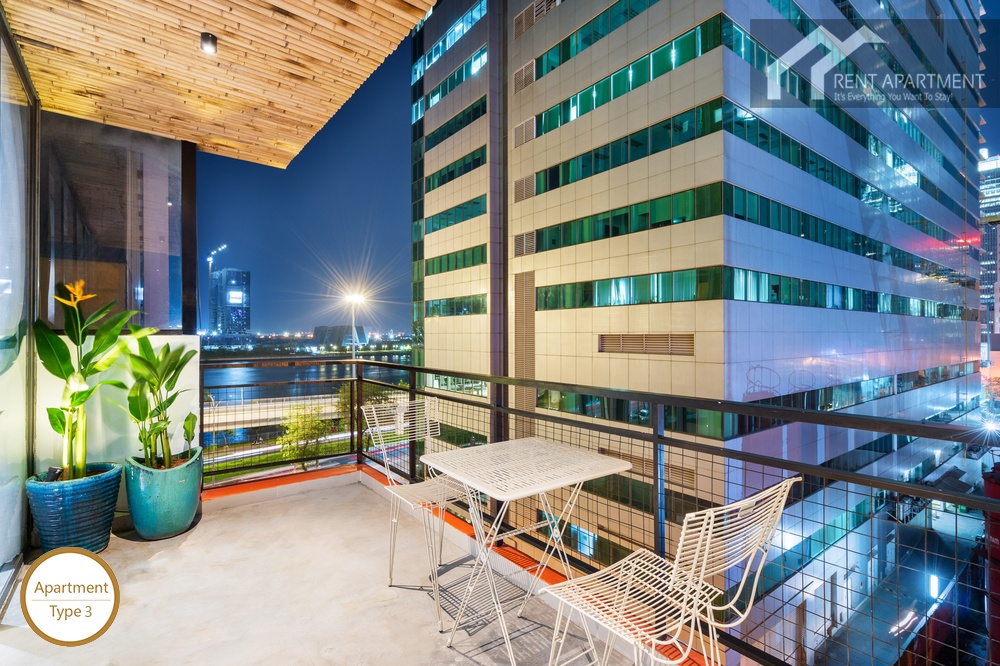ID 2241 type 3 balcony night view