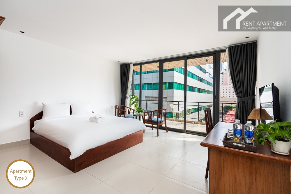ID 2241 type 3 bedroom overview with balcony