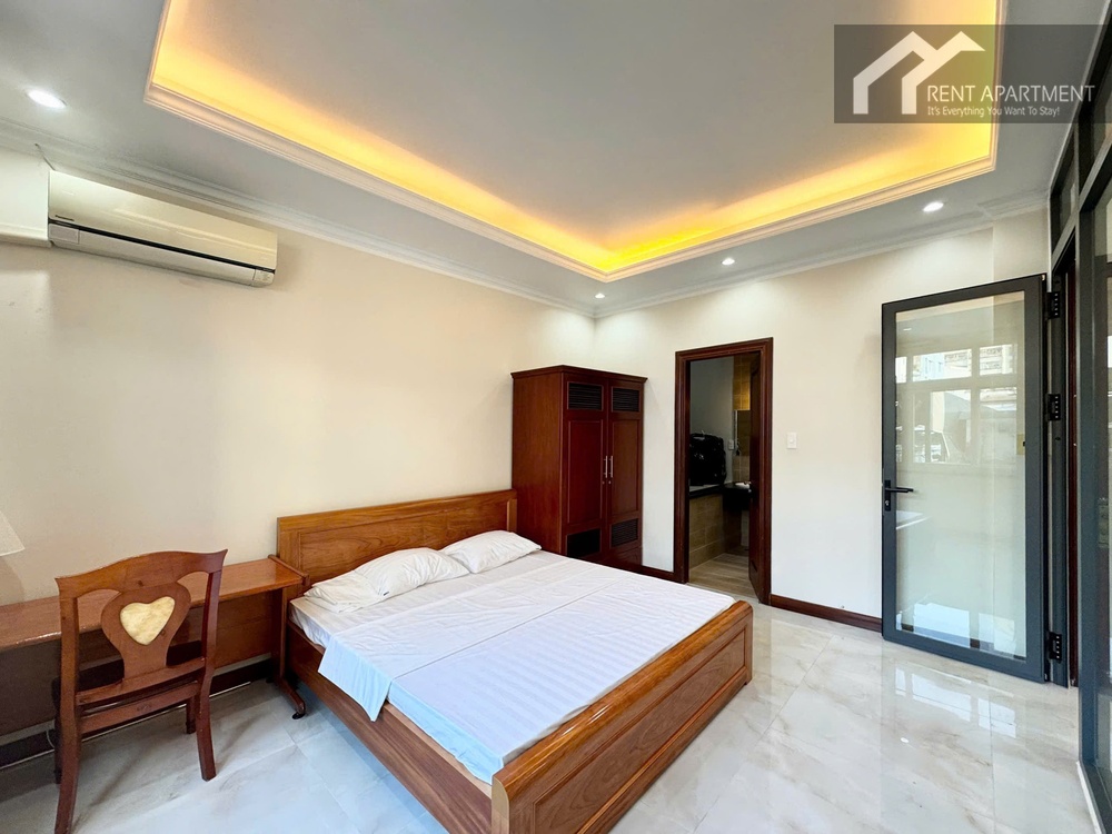ID 2243 bright bedroom with large glass window and natural light