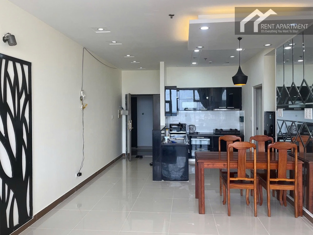 ID 2251 living room entertainment area with flat screen tv console