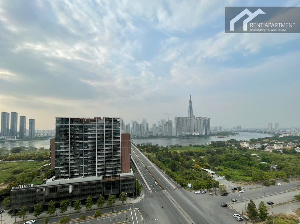 ID 2252 scenic balcony view overlooking saigon river and city skyline
