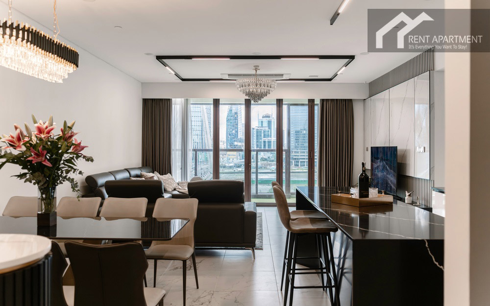 ID 2256 light filled living room with floor to ceiling windows and skyline views