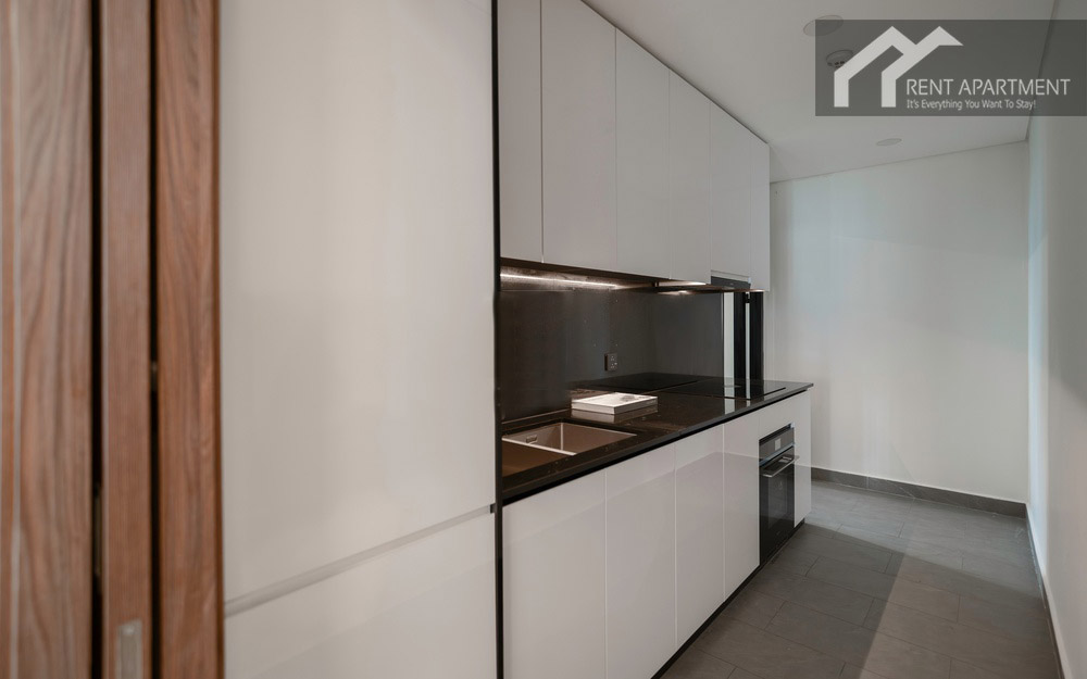 ID 2256 separate galley kitchen with cooktop built in oven and dual sink.