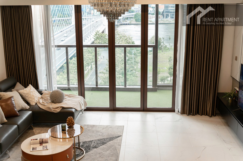 ID 2256 stunning river and cable stayed bridge view from living room balcony