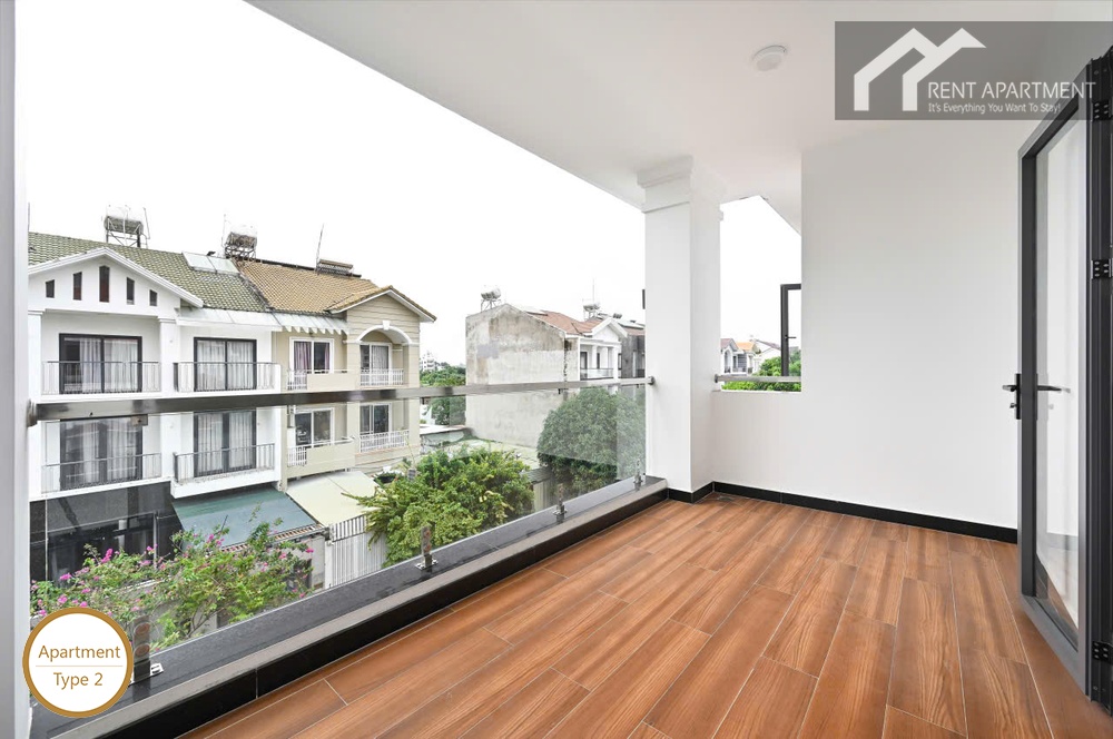 ID 2223 type 2 covered balcony with wood tile floor and open view