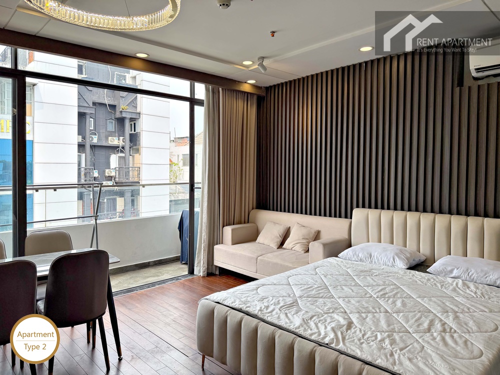 ID 2262 type 2 cozy bedroom with large bed sofa and balcony access